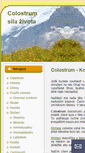 Mobile Screenshot of colostrum-info.cz
